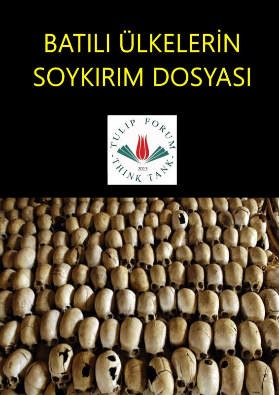 Omslag van BATILI ÜLKELERiN SOYKIRIM DOSYASI