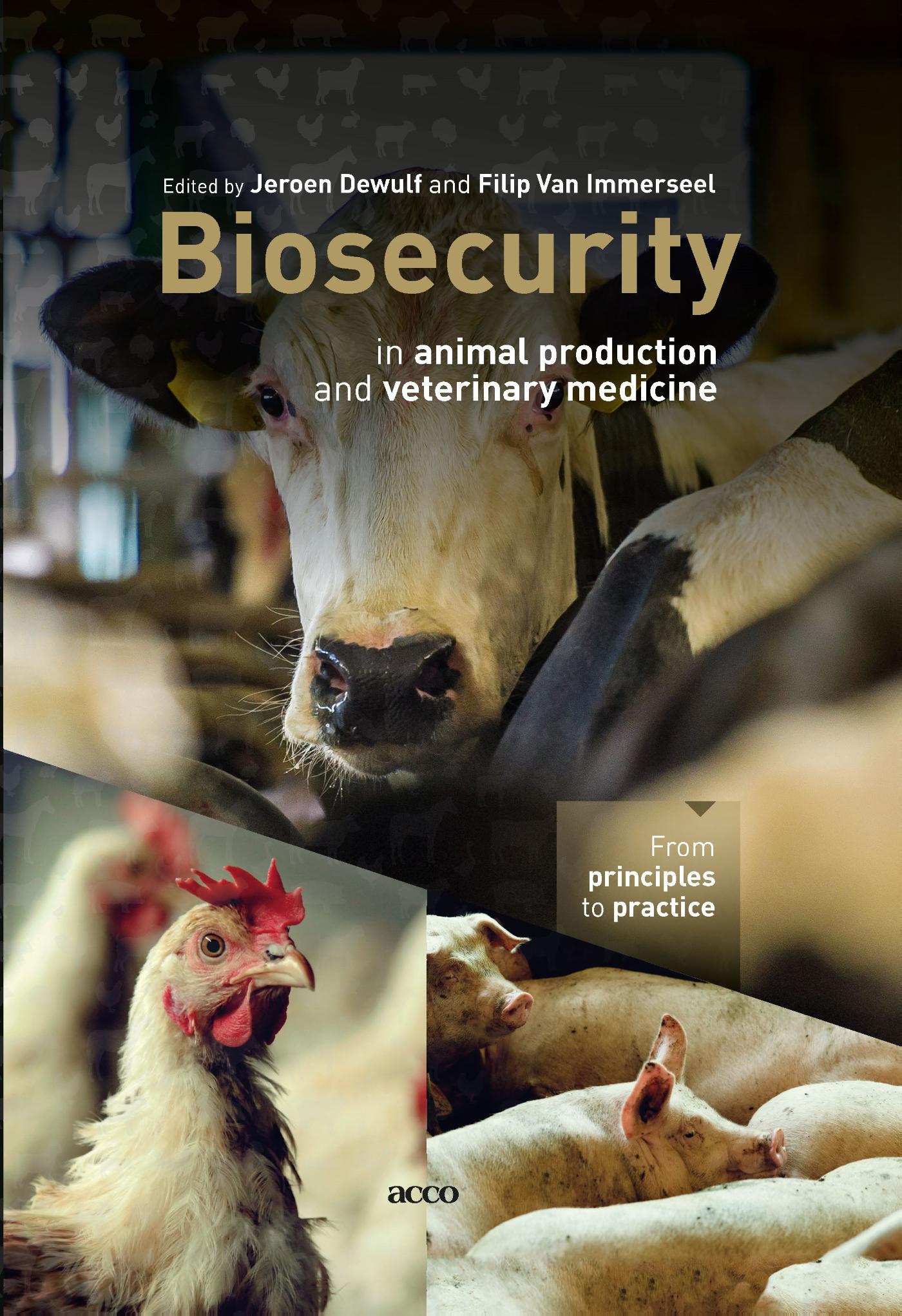 Omslag van Biosecurity in animal production and veterinary medicine