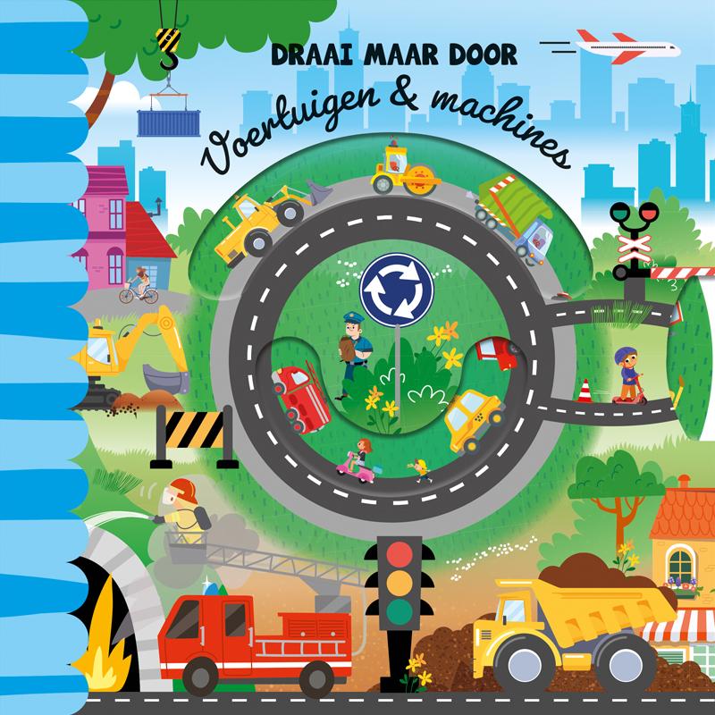 Omslag van Draai maar door - Voertuigen & machines