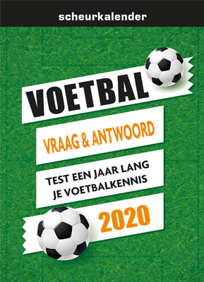 Omslag van Voetbal scheurkalender 2020