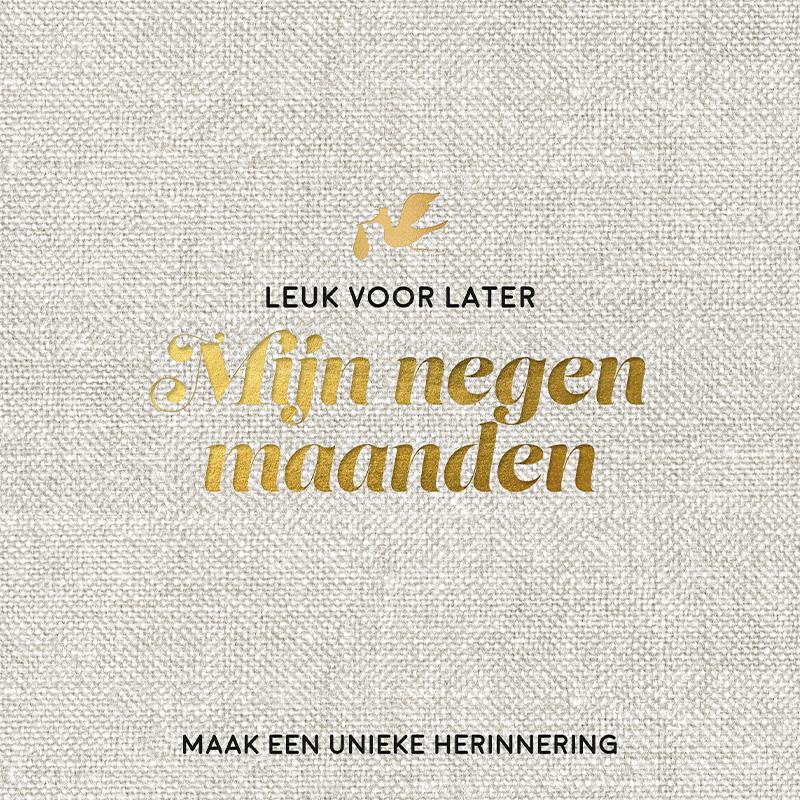 Omslag van Mijn negen maanden babyboek - Maak een unieke herinnering