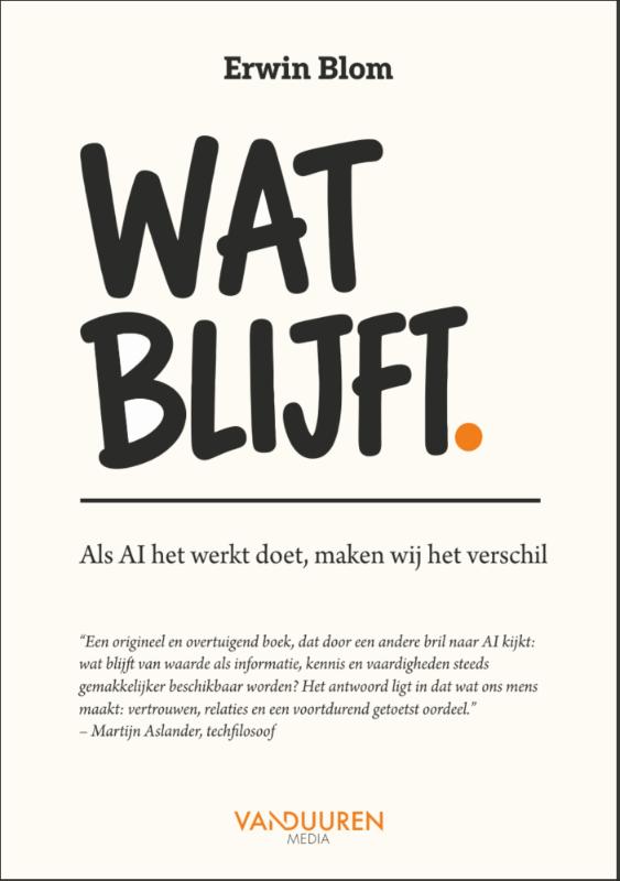 Omslag van Wat blijft