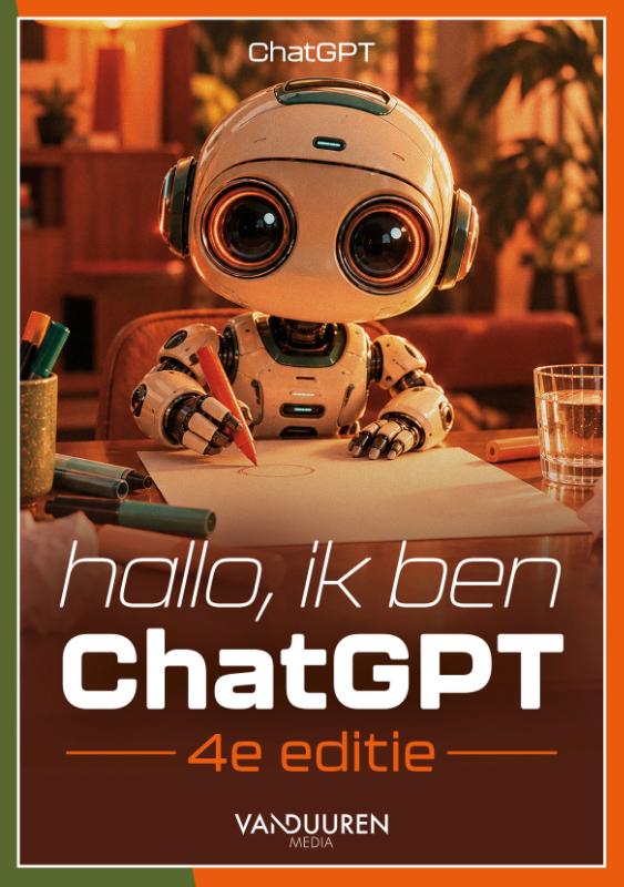 Omslag van Hallo, ik ben ChatGPT, 4e editie