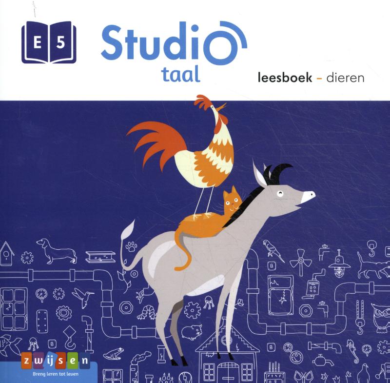Omslag van leerjaar 3 Leesboek E5