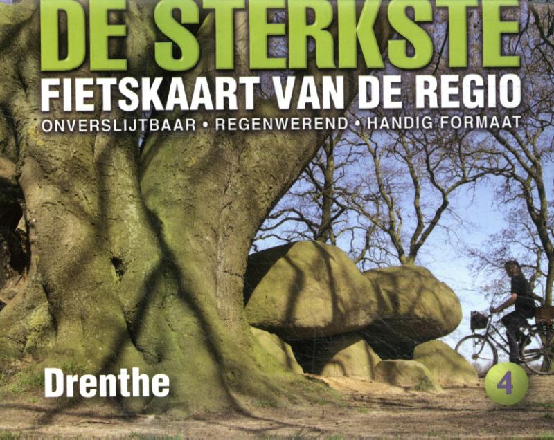 Omslag van De sterkste fietskaart van Drenthe