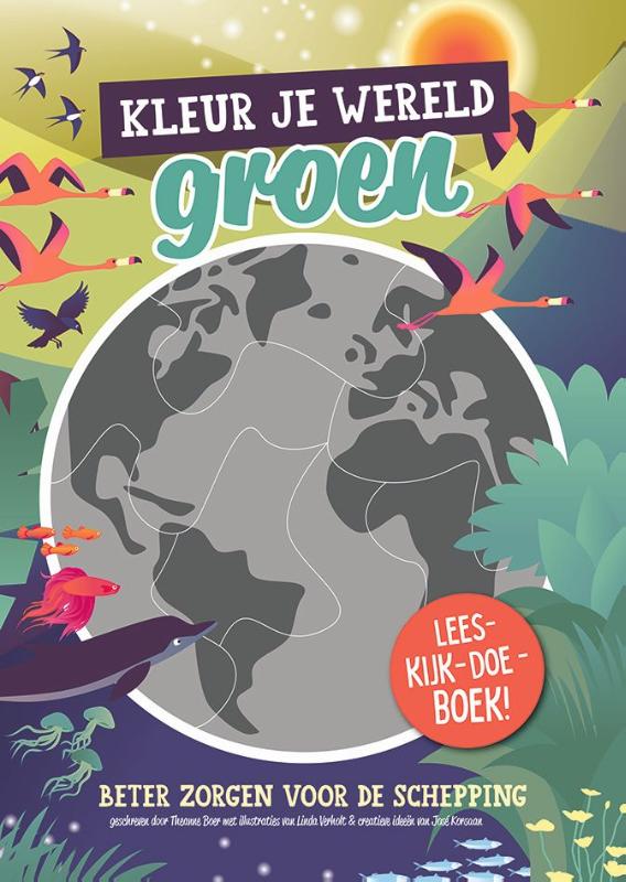 Omslag van Kleur je wereld groen