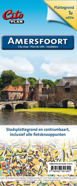 Omslag van Citoplan stadsplattegrond Amersfoort