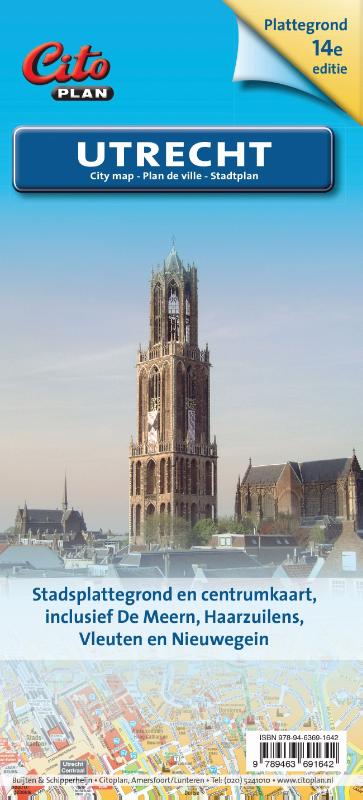 Omslag van Citoplan stadsplattegrond Utrecht