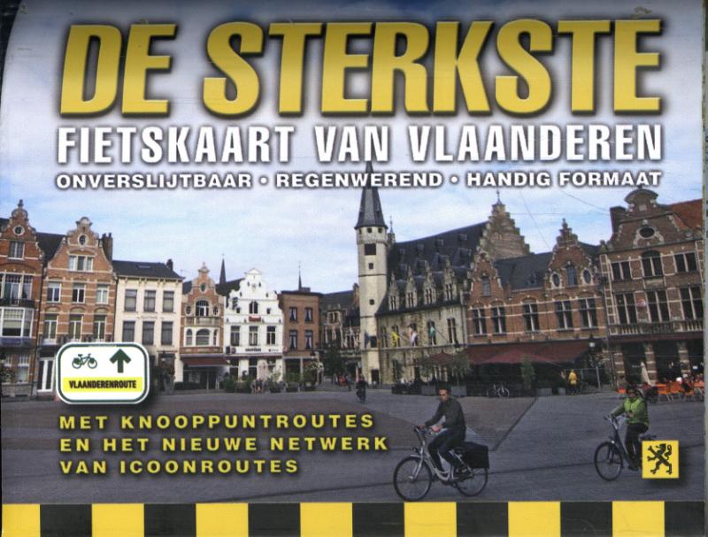 Omslag van De sterkste fietskaart van Vlaanderen