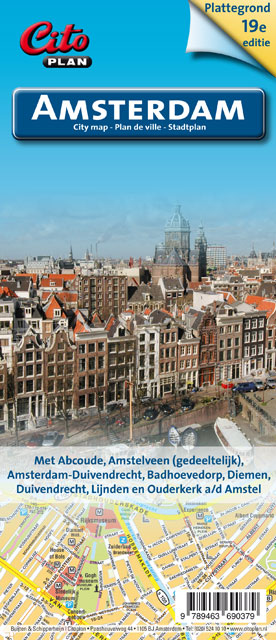 Omslag van Citoplan stadsplattegrond Amsterdam
