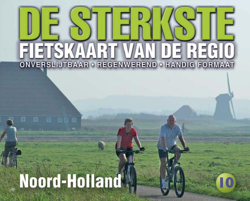 Omslag van De sterkste fietskaart van Noord-Holland