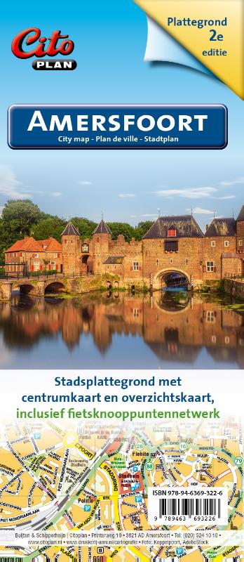 Omslag van Citoplan stadsplattegrond Amersfoort