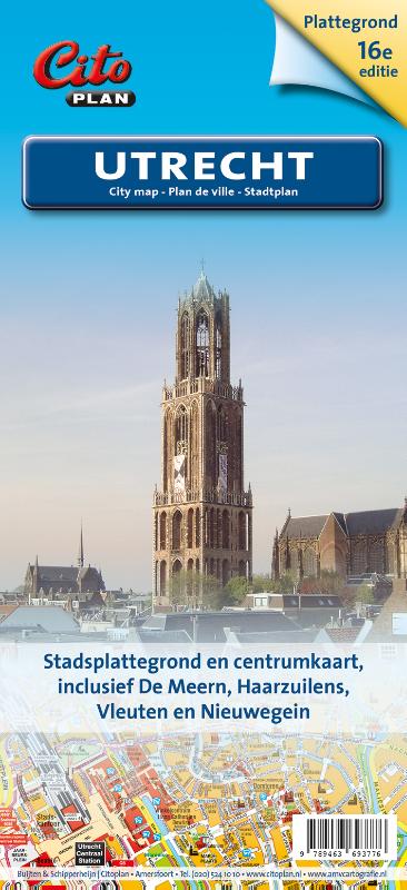 Omslag van Stadsplattegrond Utrecht