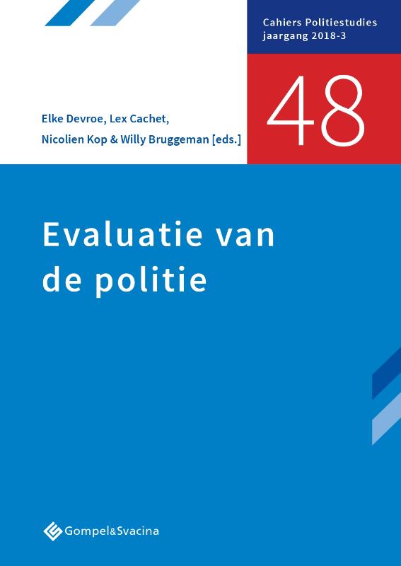 Omslag van Evaluatie van de politie