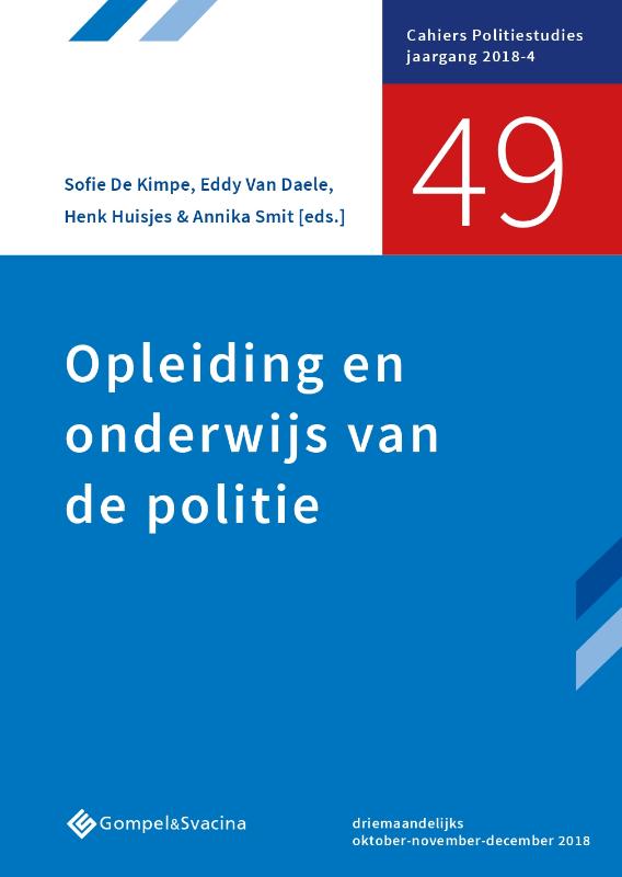 Omslag van Opleiding en onderwijs van de politie