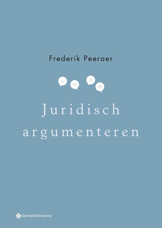 Omslag van Juridisch argumenteren