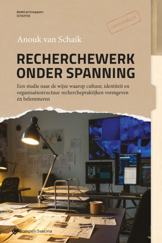 Omslag van Recherchewerk onder spanning