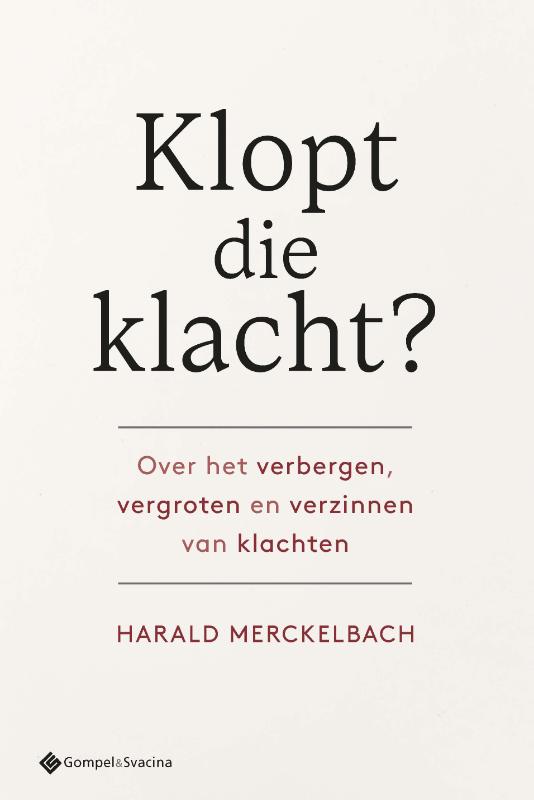 Omslag van Klopt die klacht?