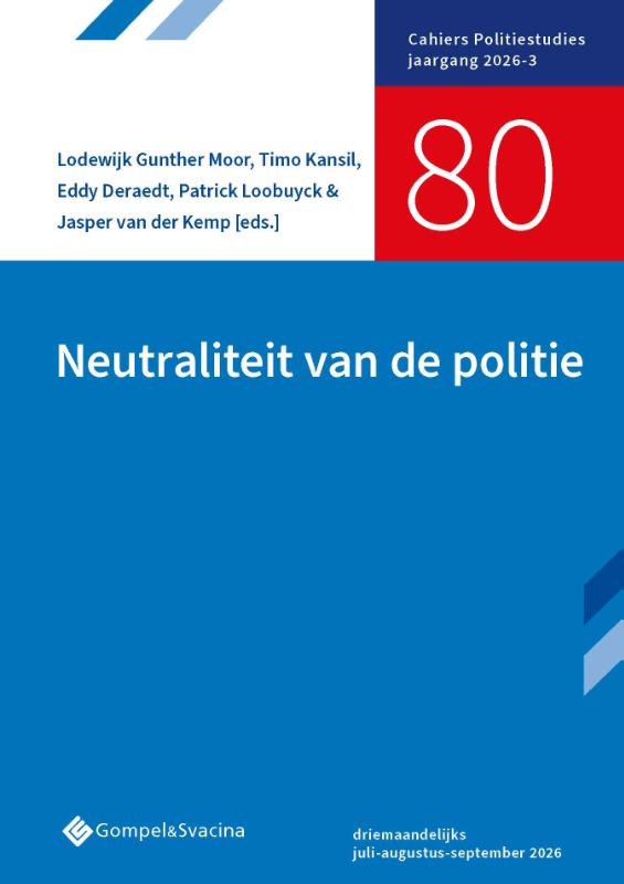 Omslag van Neutraliteit van de politie