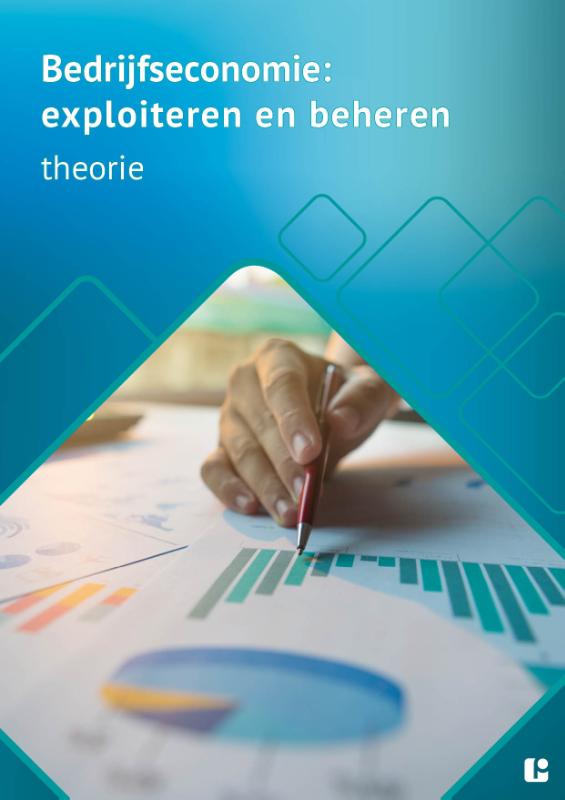 Omslag van Bedrijfseconomie, exploiteren en beheren theorie, licentie + boek