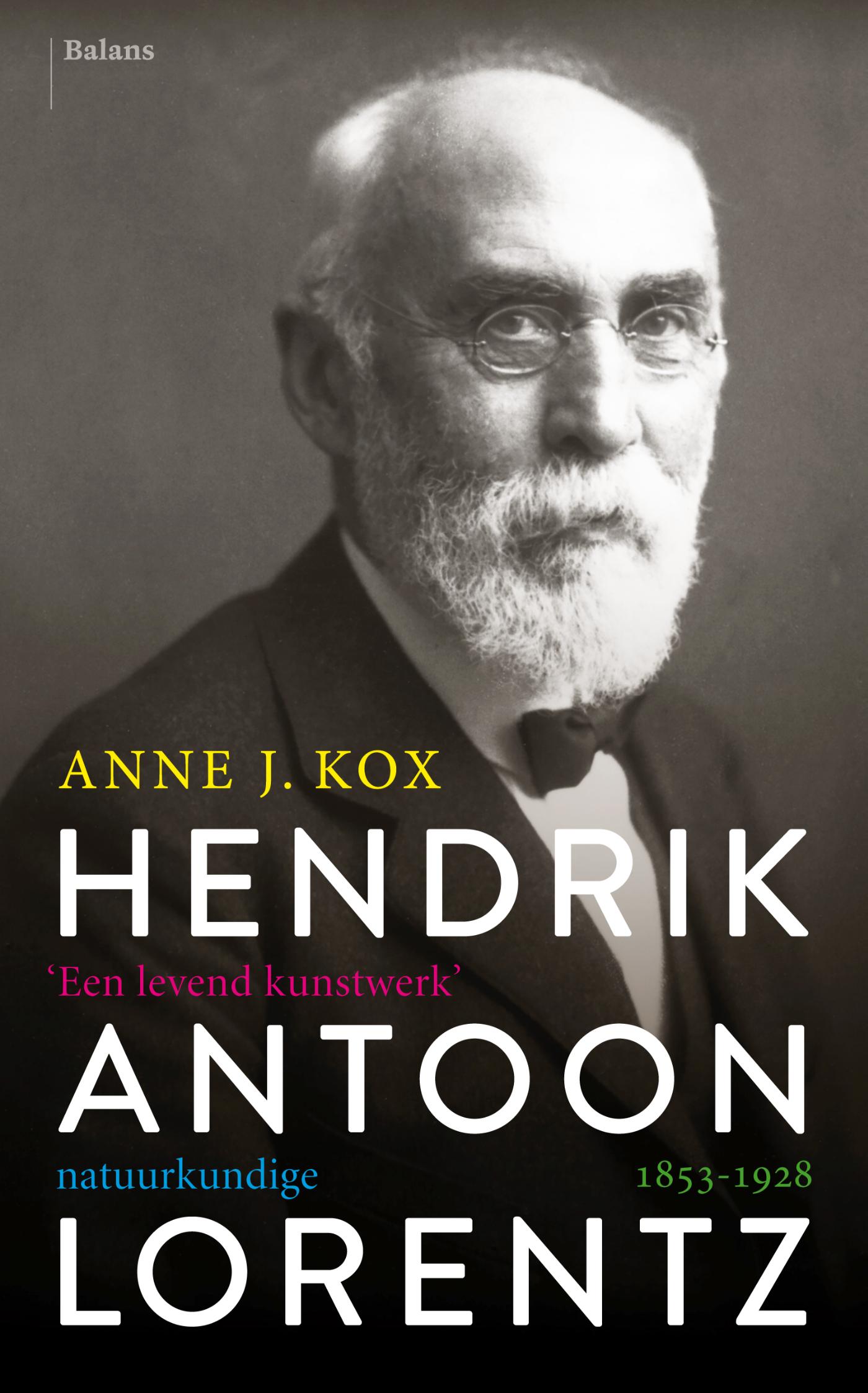 Omslag van Hendrik Antoon Lorentz, natuurkundige (1853-1928)