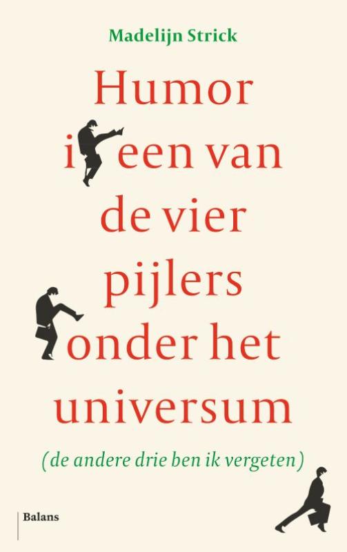 Omslag van Humor is een van de vier pijlers onder het universum