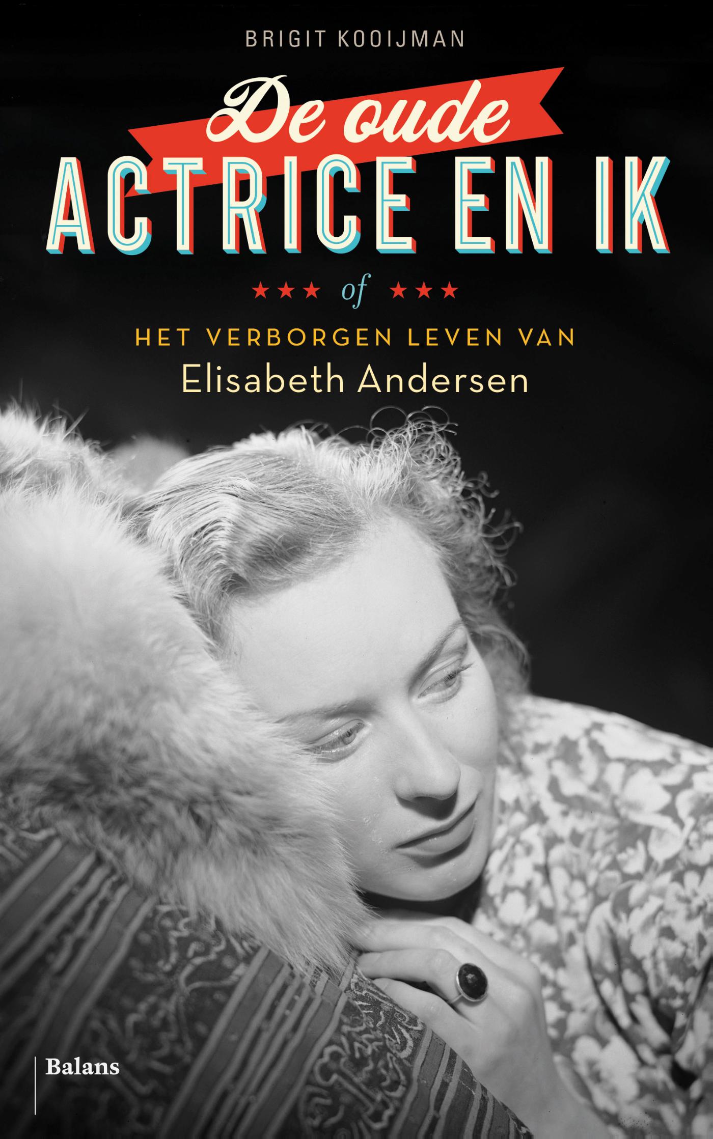 Omslag van De oude actrice en ik
