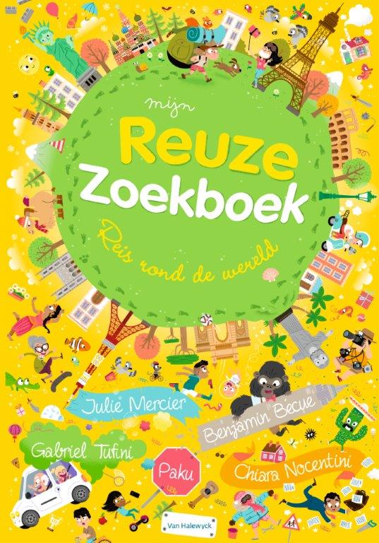 Omslag van Mijn reuze zoekboek: Reis rond de wereld