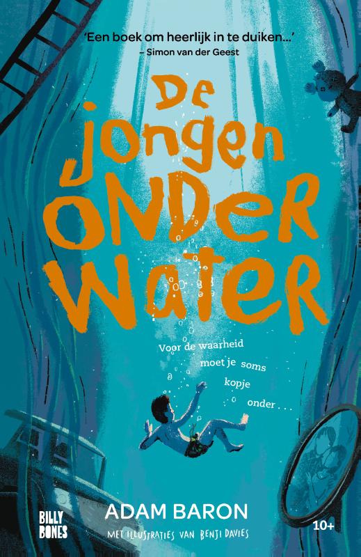 Omslag van De jongen onder water