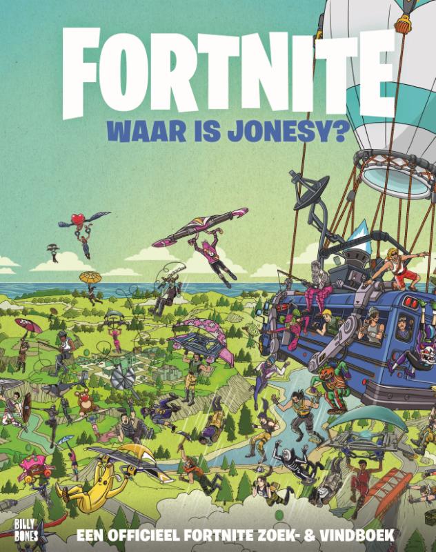 Omslag van Waar is Jonesy? Een zoek- en vindboek!