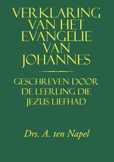 Omslag van Verklaring van het Evangelie van Johannes