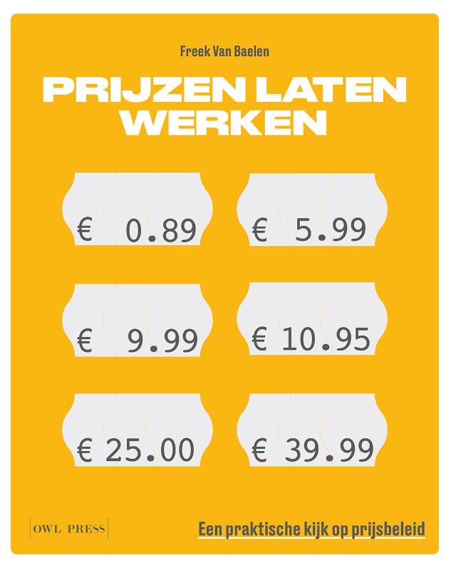 Omslag van Prijzen laten werken