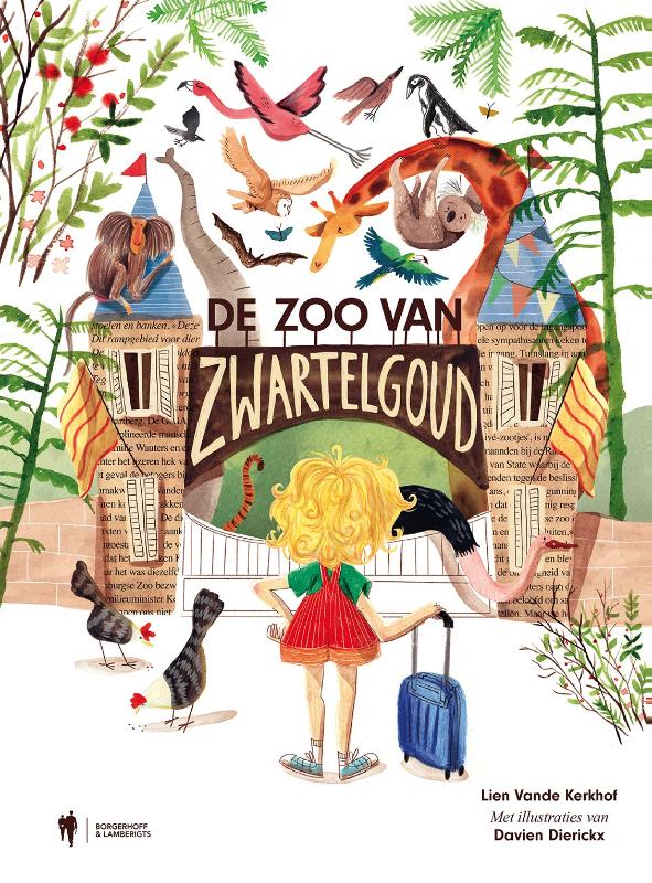 Omslag van De zoo van Zwartelgoud