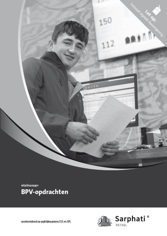 Omslag van BPV opdrachten voor retailmanager