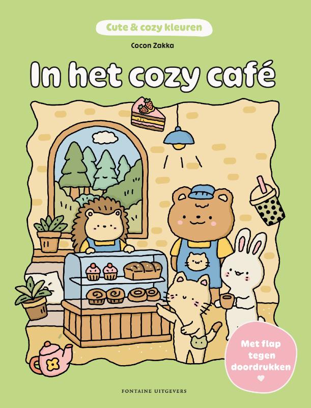 Omslag van In het cozy café