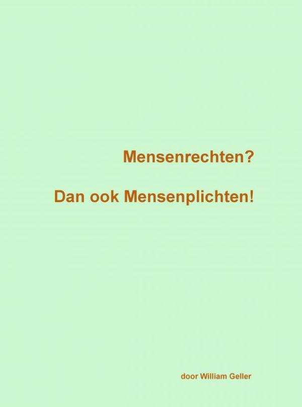 Omslag van Mensenrechten?