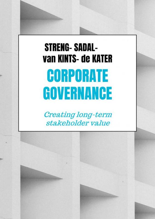 Omslag van Corporate Governance