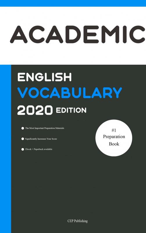 Omslag van Academic English Official Vocabulary 2020 Edition