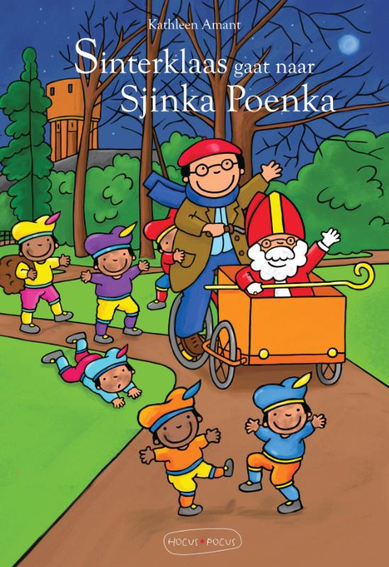 Omslag van Sinterklaas gaat naar Sjinka Poenka