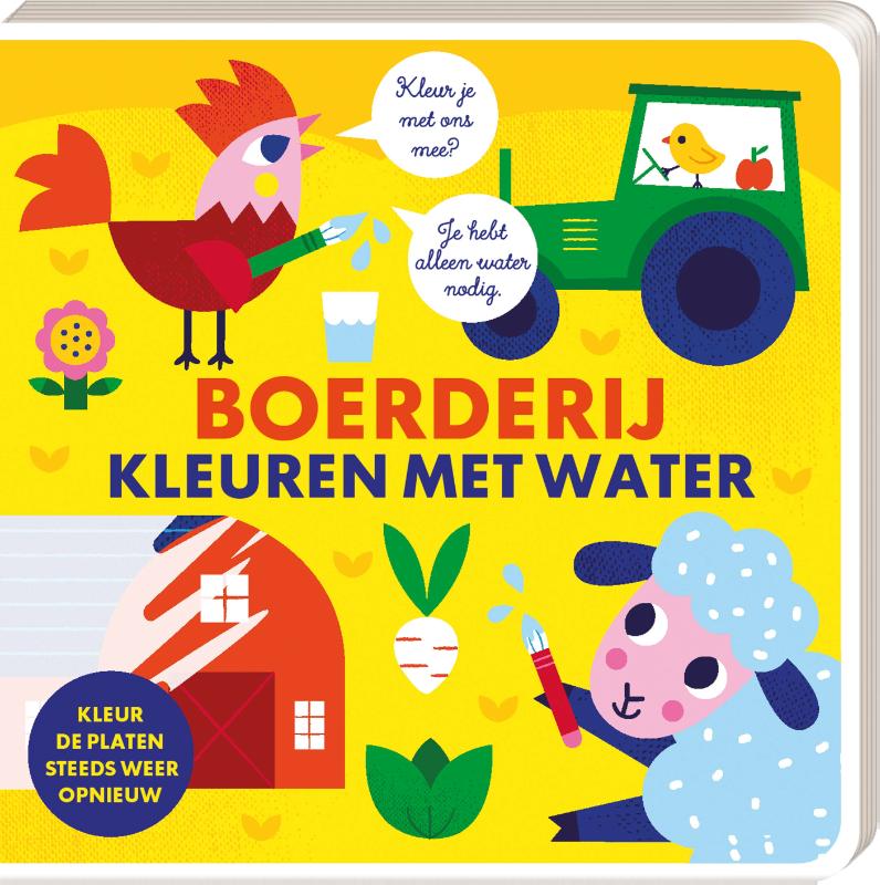 Omslag van Kleuren met water - Boerderij