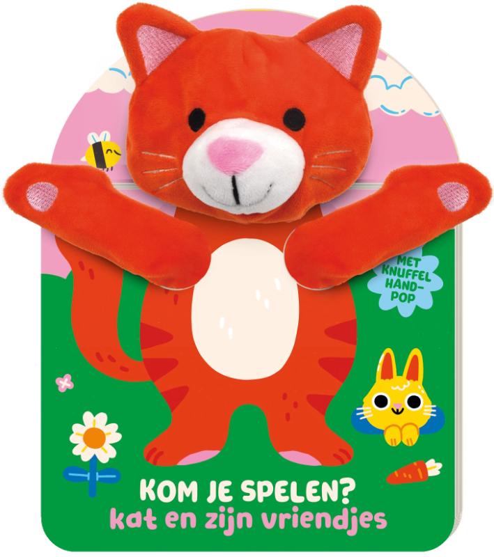 Omslag van Handpopboek Kom je Spelen? - Kat
