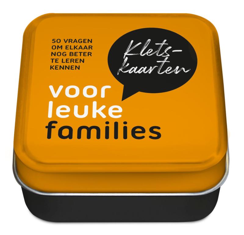 Omslag van Kletskaarten voor leuke families