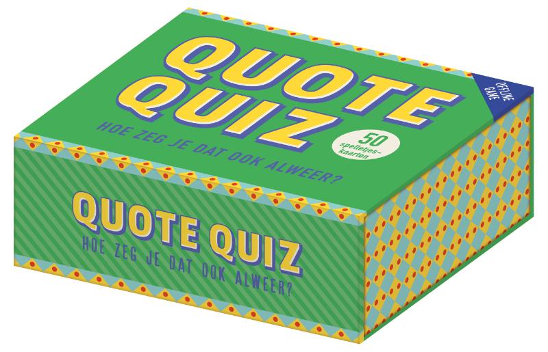 Omslag van Offline Games - Quote quiz
