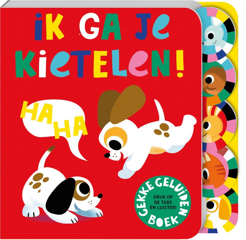 Omslag van Geluidenboek - Ik ga je kietelen!