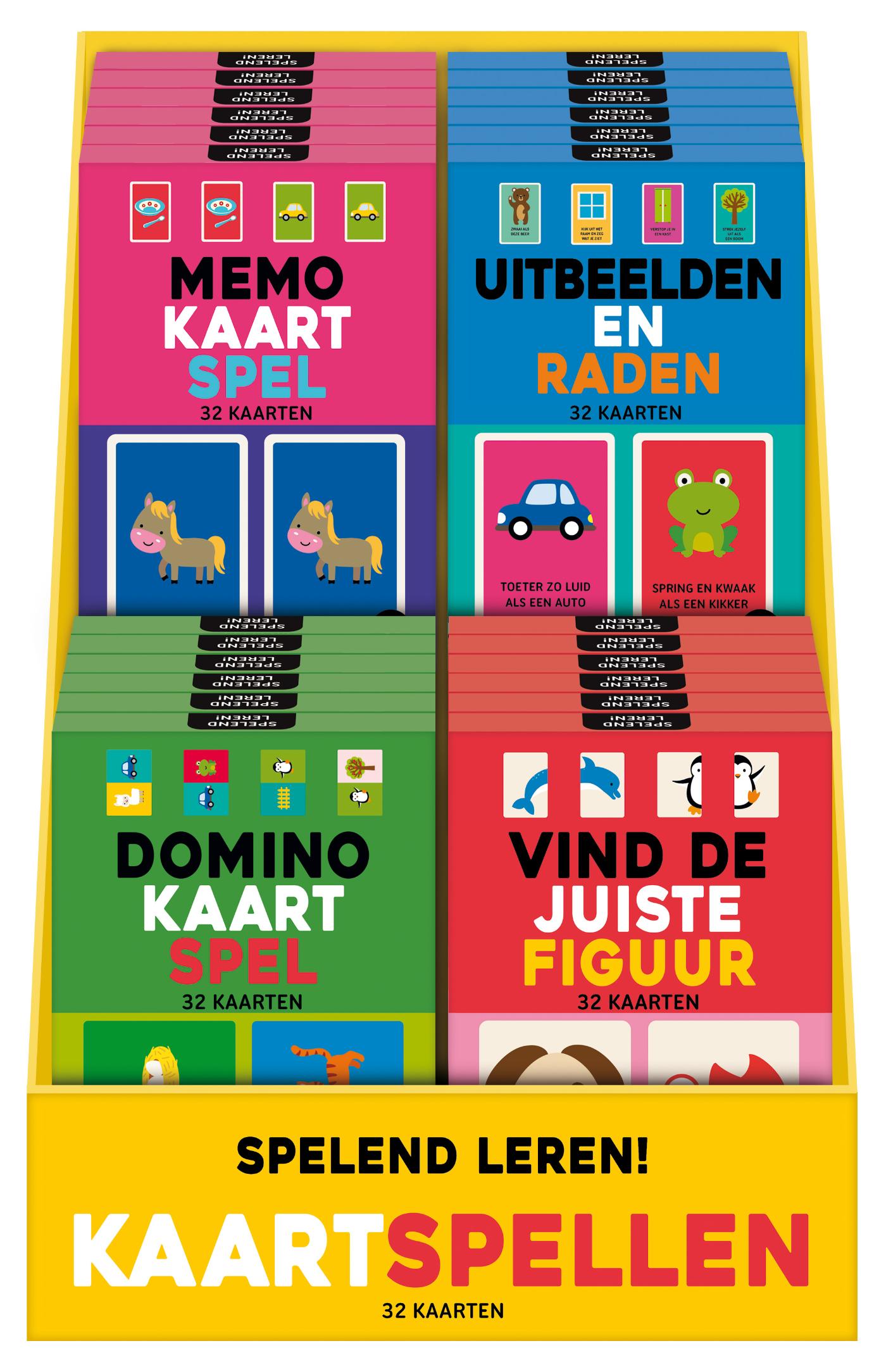 Omslag van Display Spelletjeskaarten - 4T x 6 ex.