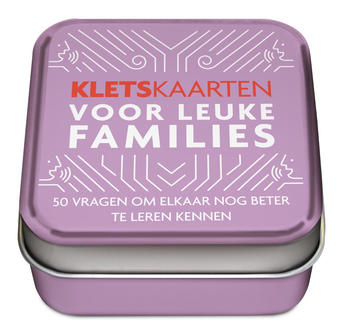 Omslag van Kletskaarten voor leuke families