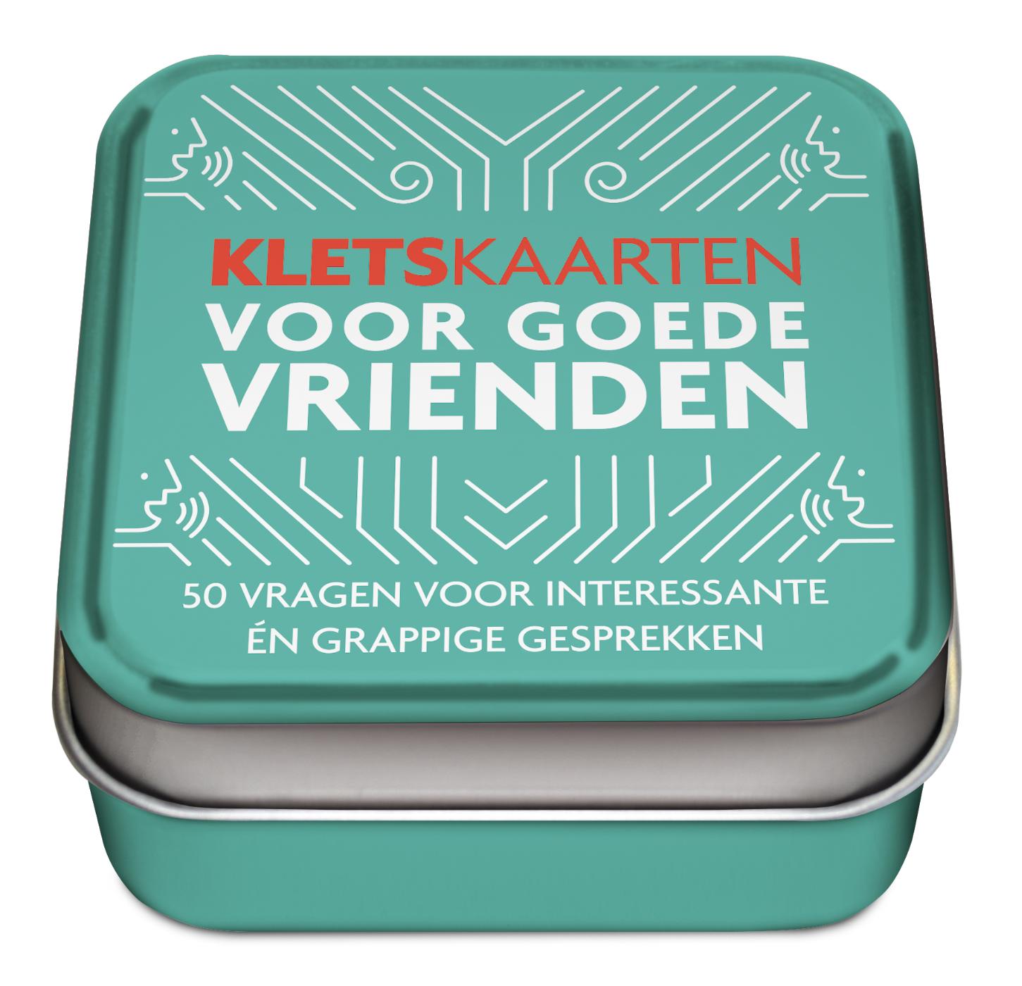 Omslag van Kletskaarten voor vrienden