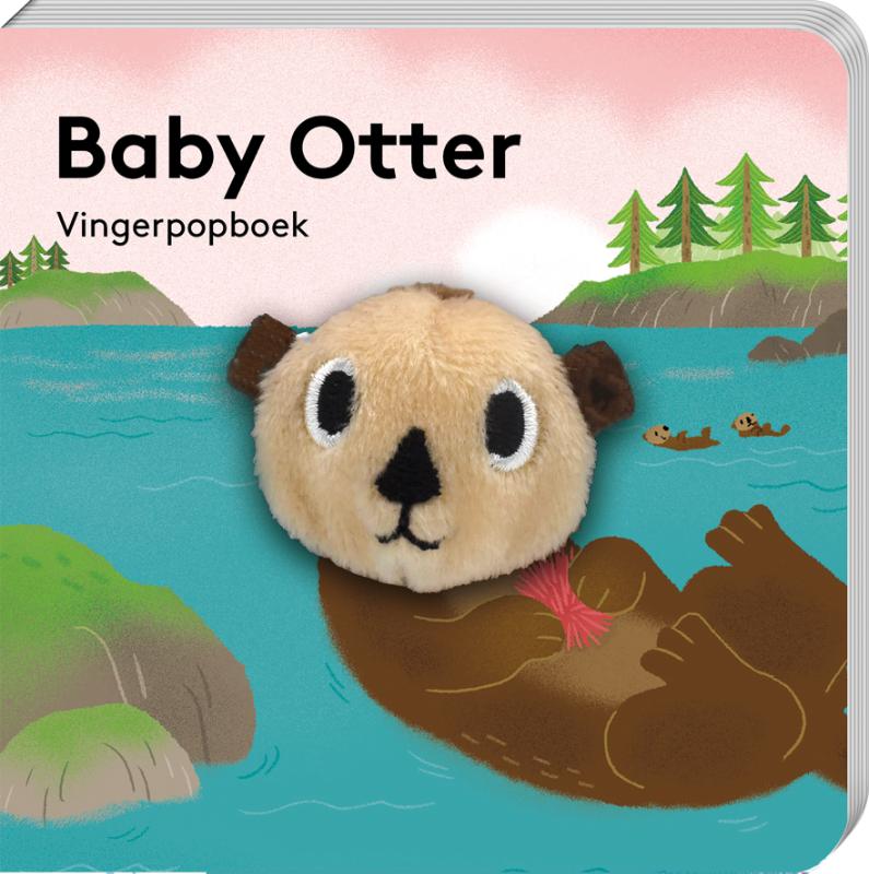 Omslag van Vingerpopboekje Baby Otter