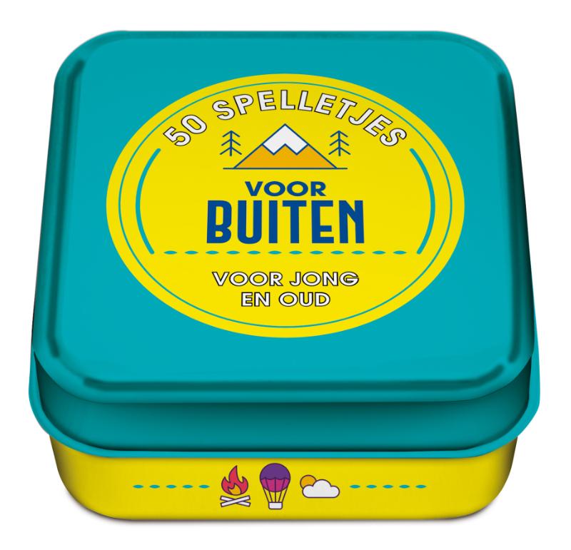 Omslag van 50 spelletjes voor buiten
