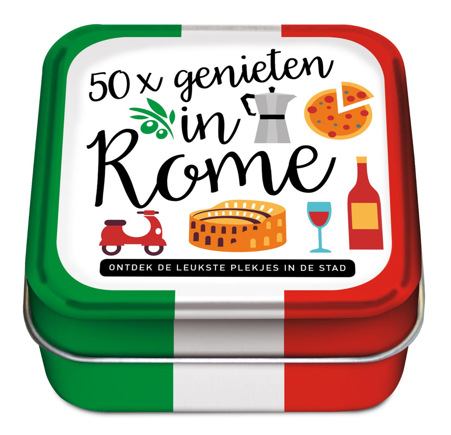 Omslag van Stedenblikjes - 50 x genieten in Rome